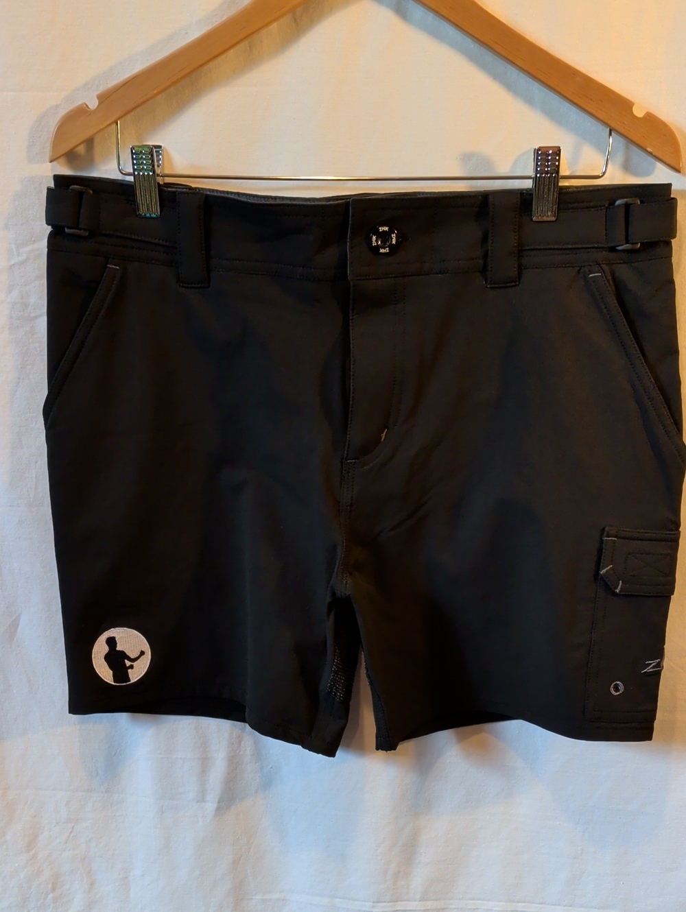 ZHIK Women's Black Deck Short